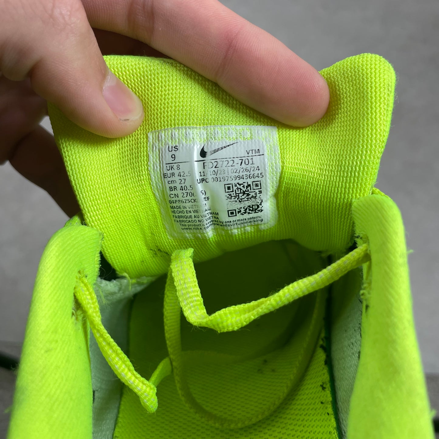 Nike Air Zoom Pegasus 41 “Volt Green” (Uk8)