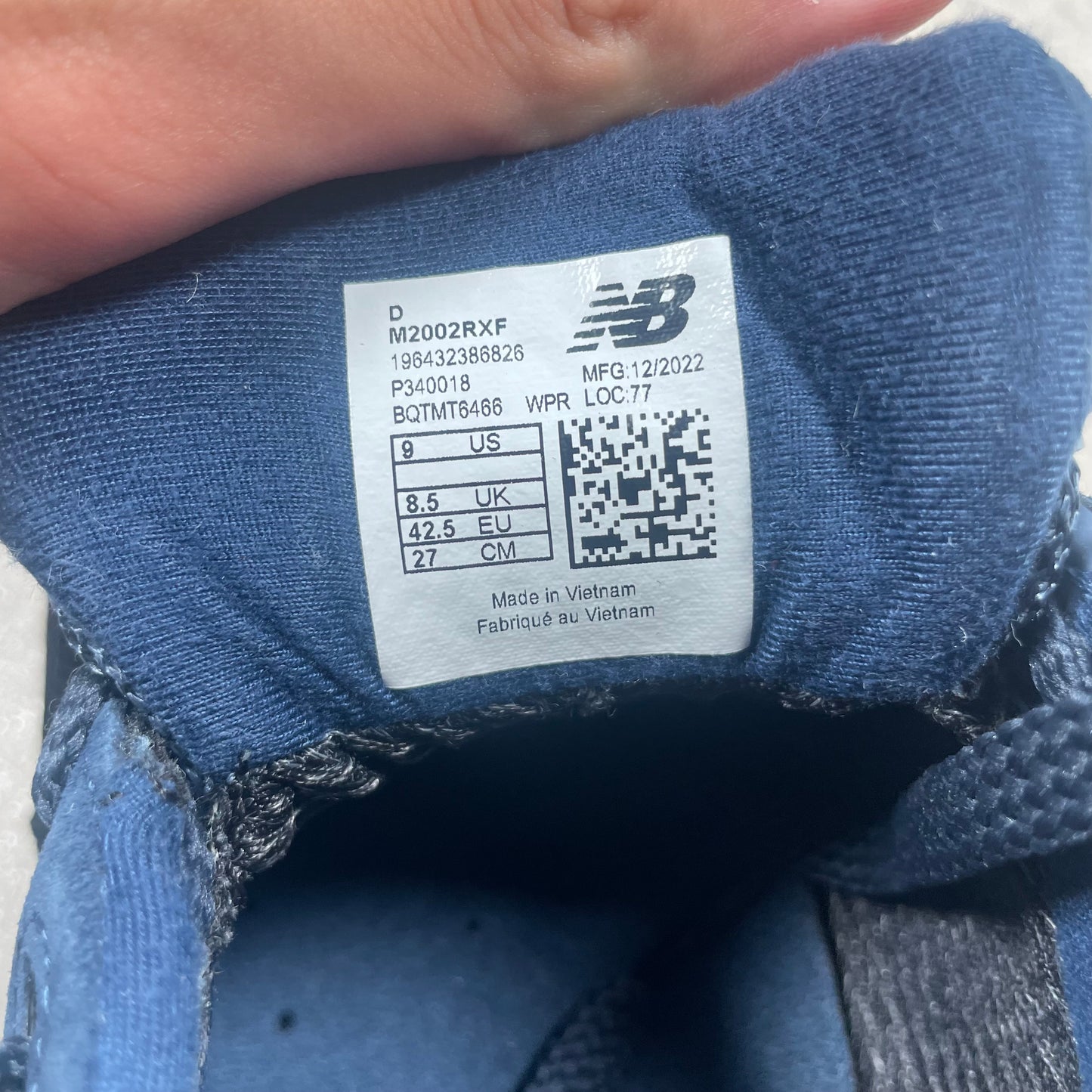New Balance 2002r Goretex “Navy” (UK8.5)