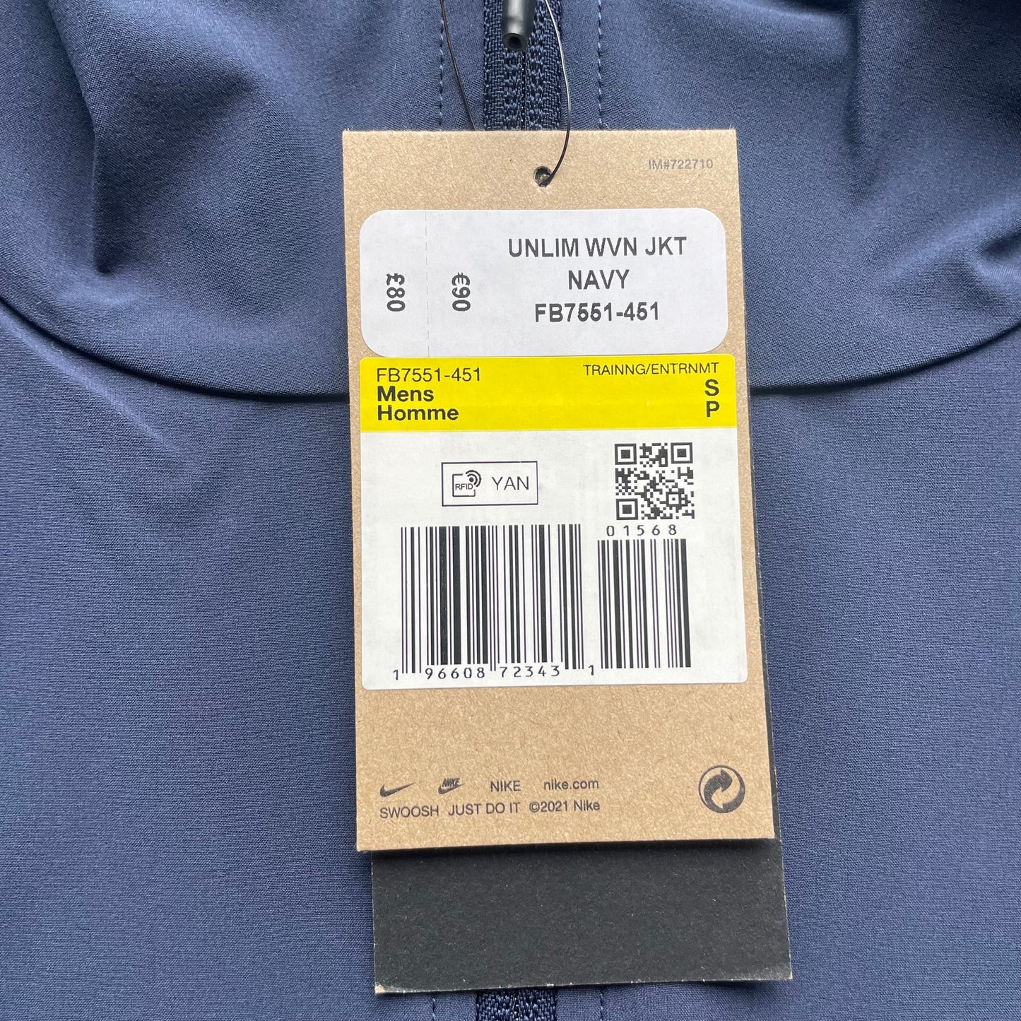 Nike Woven Unlimited Jacket “Navy” (S)