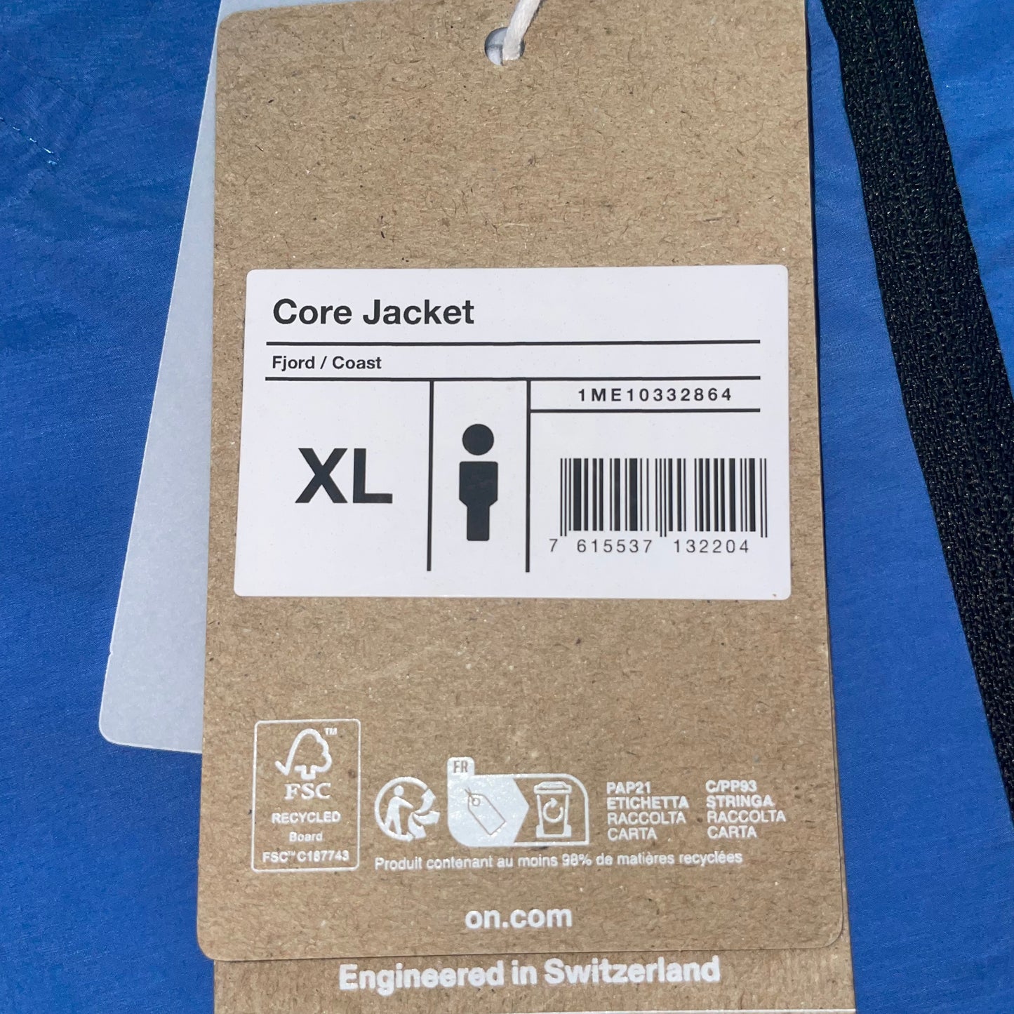 Onrunning Core Jacket “Fjord Coast” (XL)