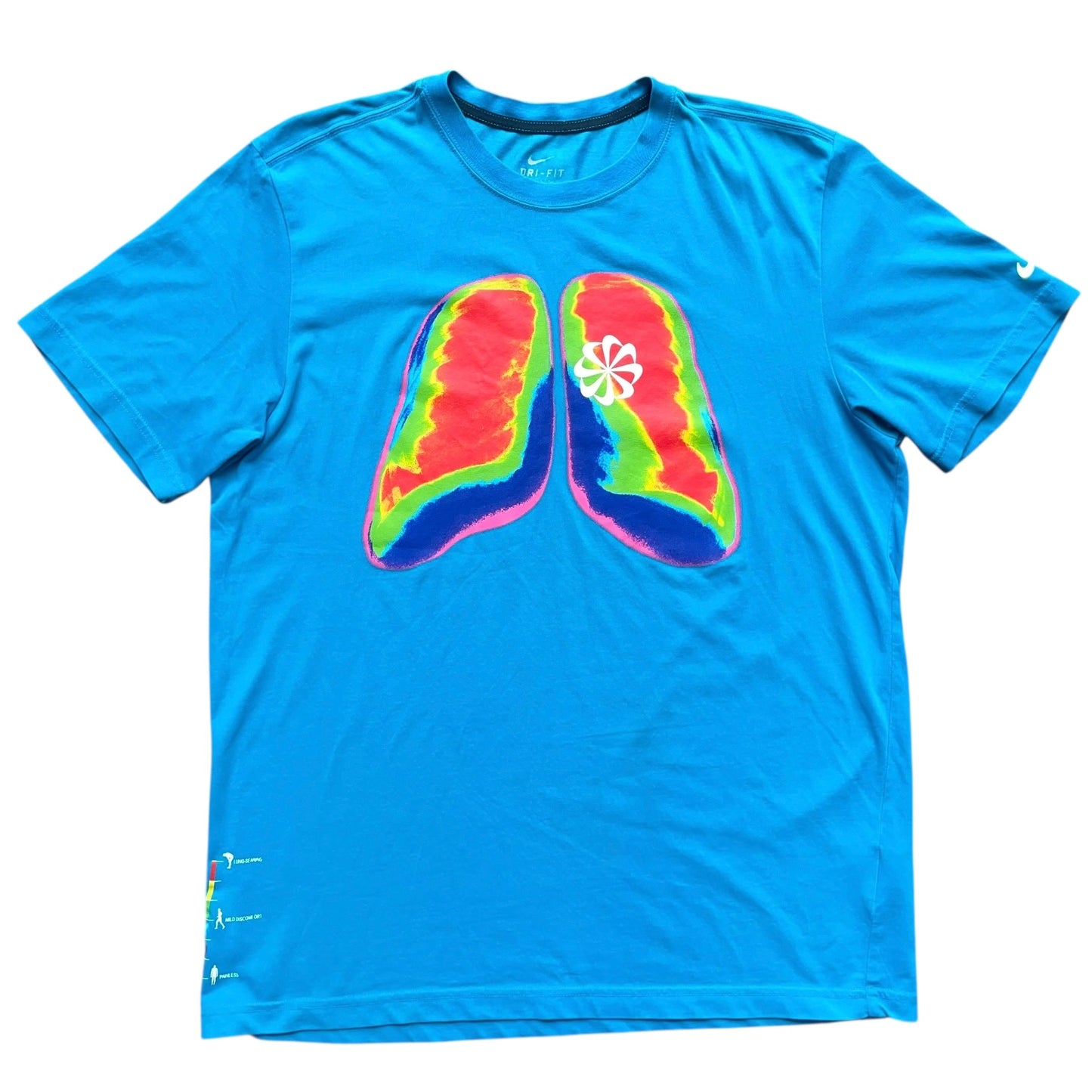 Nike Koszulka Lungs Pinwheel Dri-fit Running T-shirt (L)