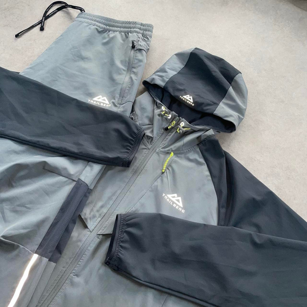 Trailberg Windbreaker Set “Light Grey,Grey” (L)