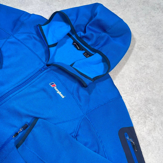 Berghaus Pravitale Mountain 2.0 Hooded Fleece Jacket “Blue” (S)