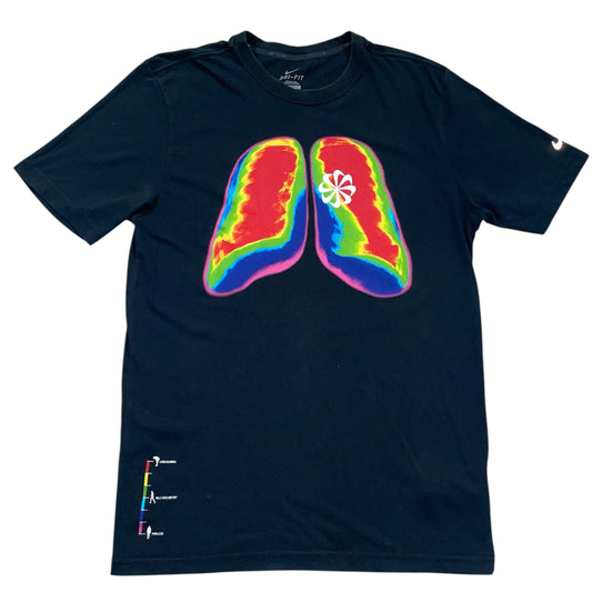 Ultra RARE NIKE KOSZULKA Lungs Pinwheel Dri-fit Running T-shirts (M)