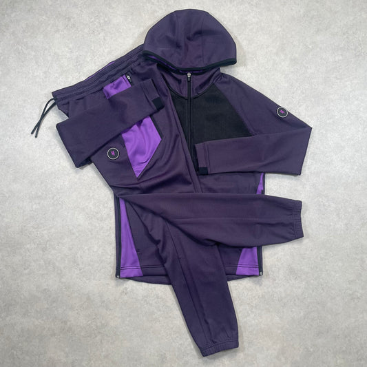 Yelir World Tracksuit “Midnight Purple” (S)