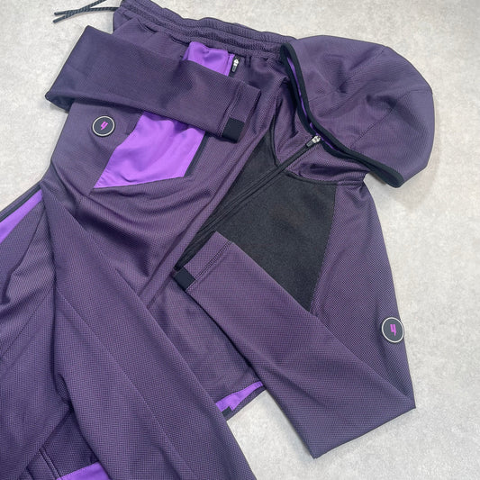 Yelir World Tracksuit “Midnight Purple” (S)