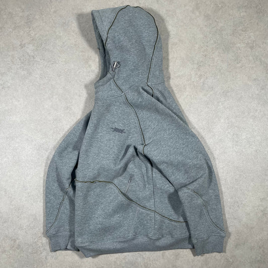 Pastdown ID Hoodie “Grey” (M)