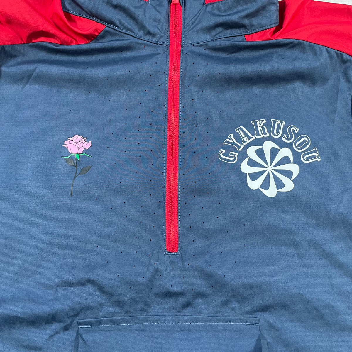 Nike Lab X Gyakusou Half Zip Windbreaker “Navy/Red” (S)