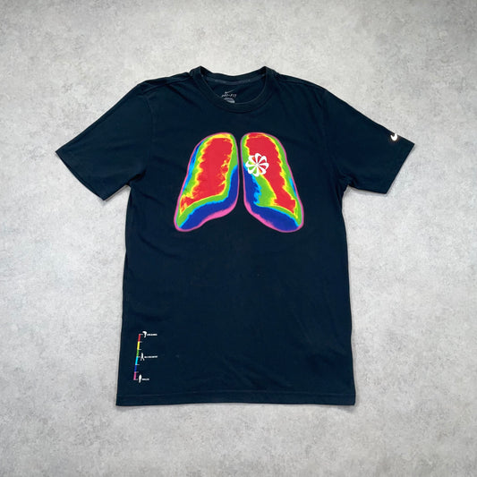Ultra RARE NIKE KOSZULKA Lungs Pinwheel Dri-fit Running T-shirts (M)