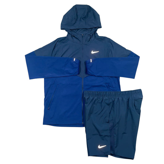 Nike Packable Windrunner Set “Thunder Blue” (M/L)