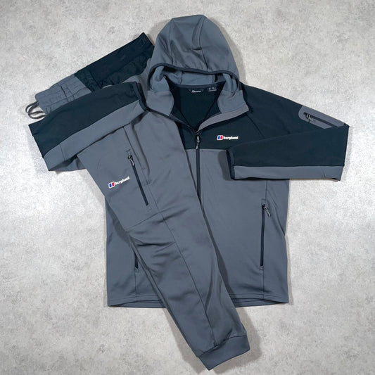 Berghaus Sidley Tracksuit Set “Black/Grey” (L)