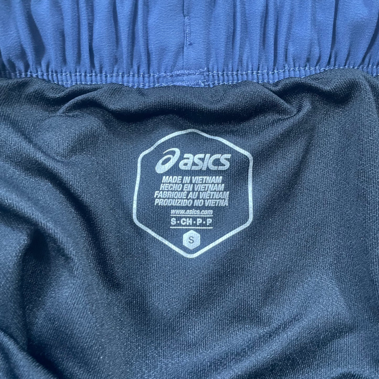 Asics Seamless set "Thunder Blue" (S)