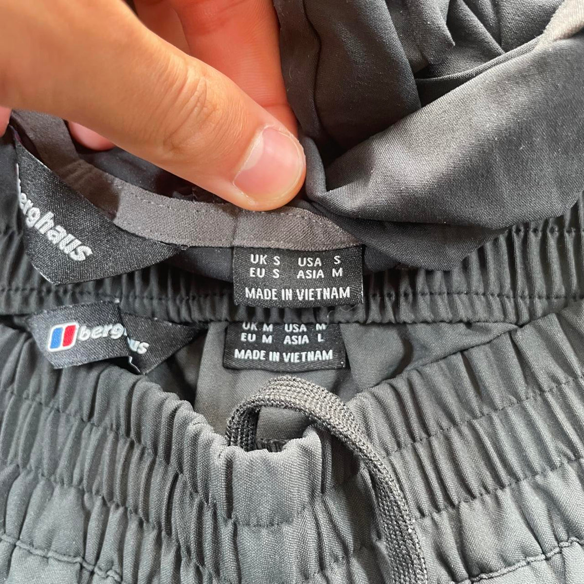 Berghaus Theran Windbreaker Set “Grey,Black” (S/M)