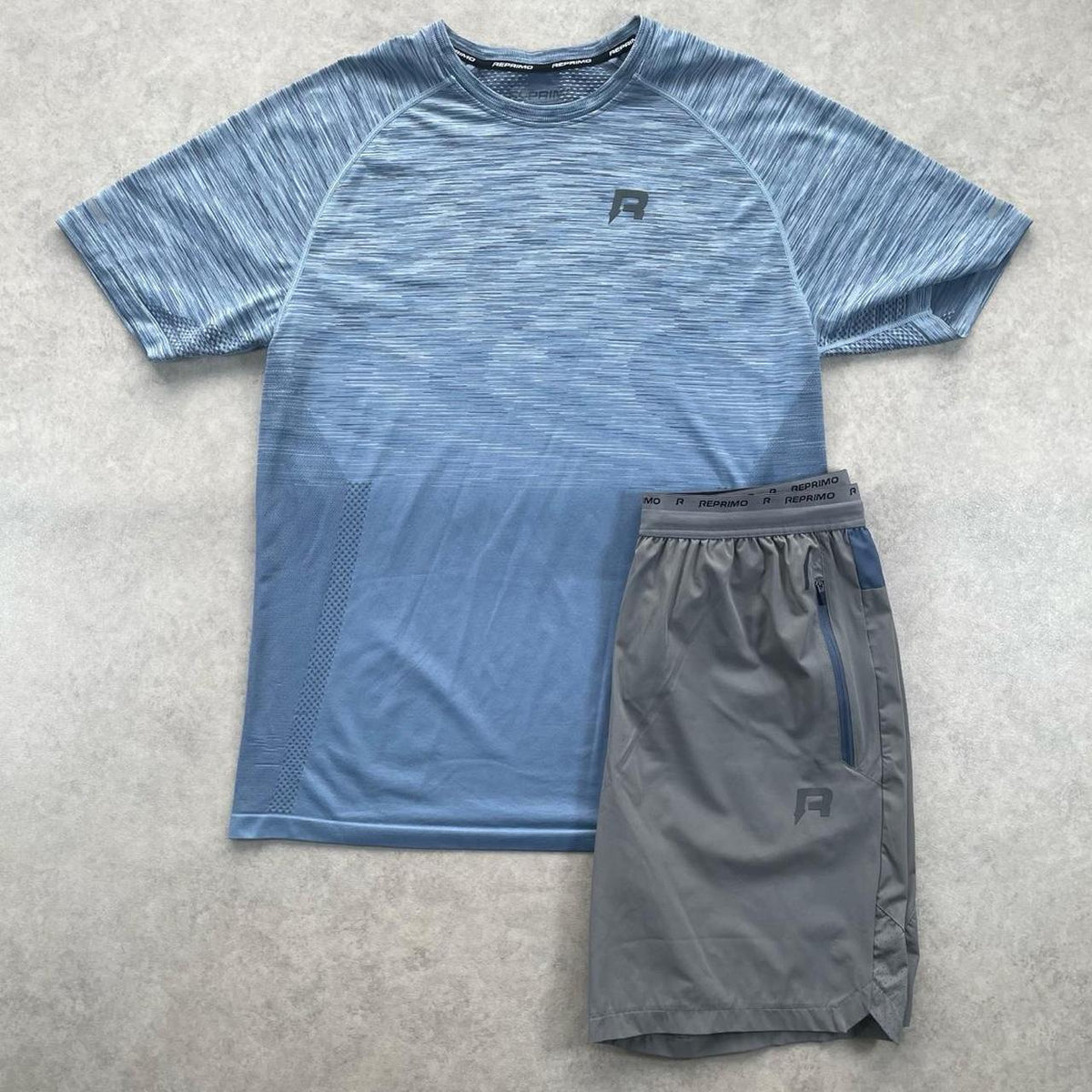 Reprimo Seamless Set “Blue,Grey” (L)