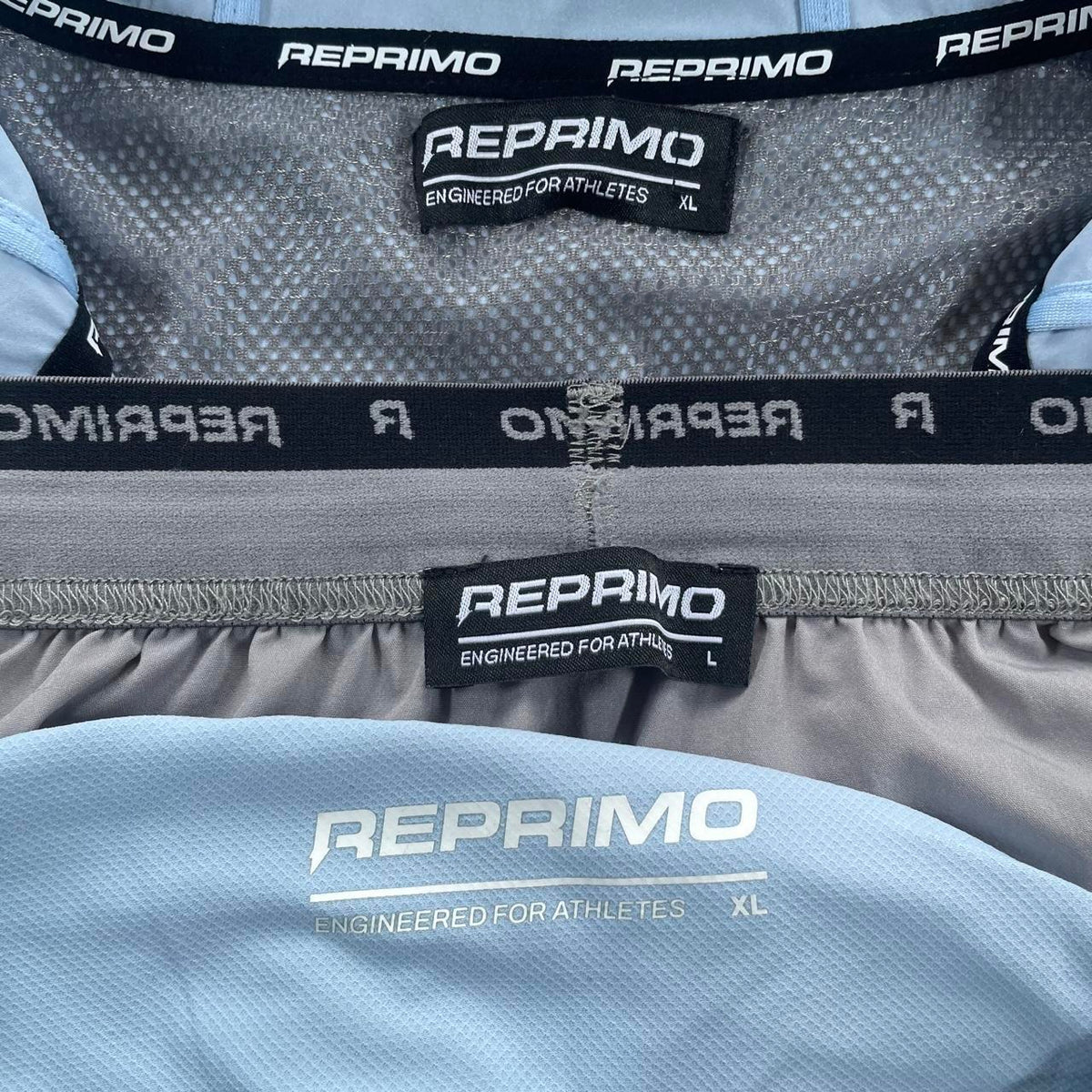 Reprimo Windbreaker Full Set “Grey,Blue” (XL,L)