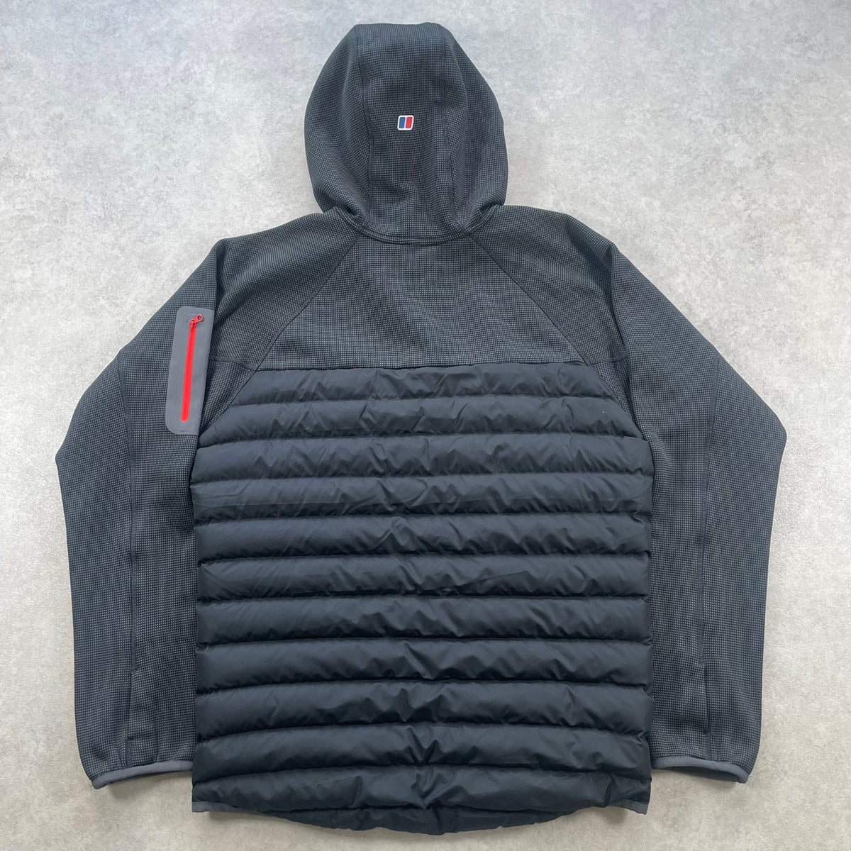 Berghaus Hydroloft Hybrid Jacket "Black,Grey" (Size small)