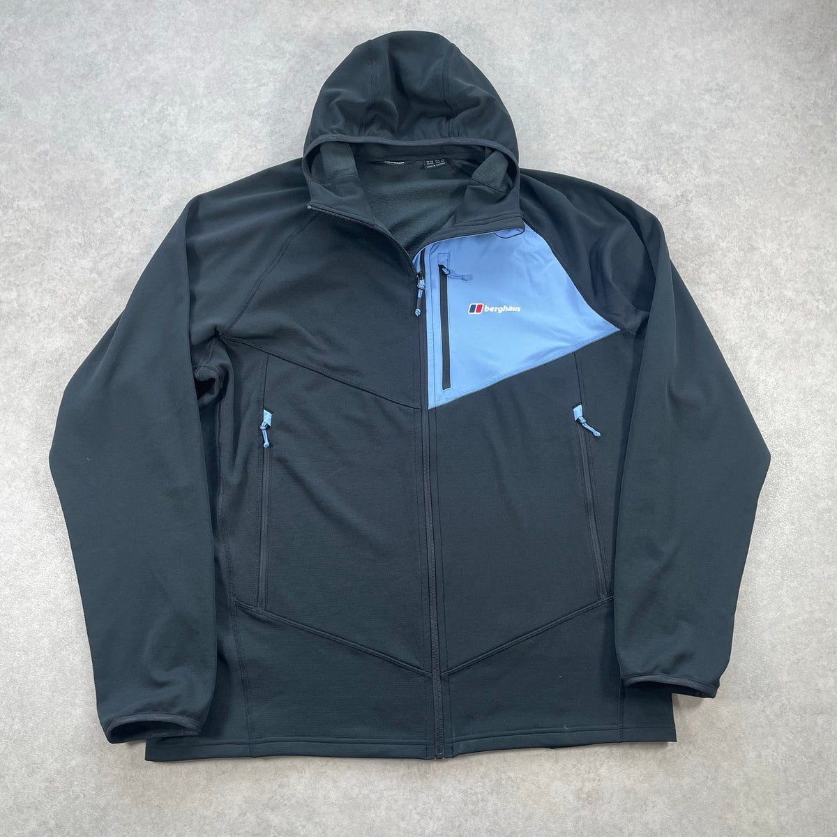 Berghaus Pavey Jacket and Bottoms Set “Black,Blue” (XXL,XL)