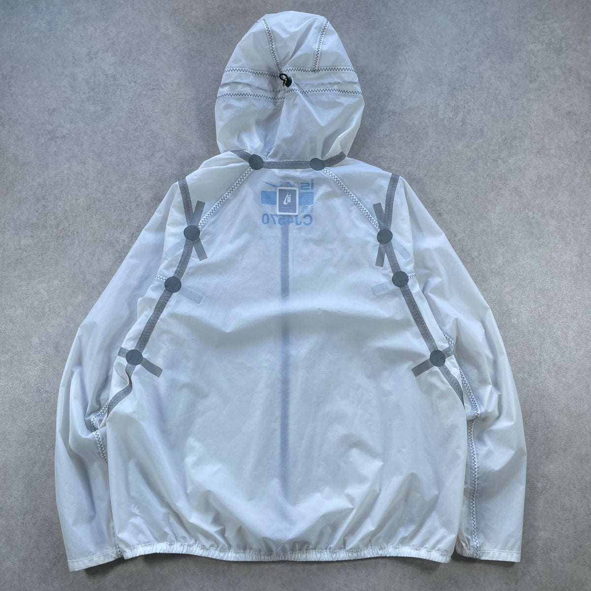 Nike NRG ISPA Hypershield Lightweight Windrunner Jacket "White" (Size Large Mens)