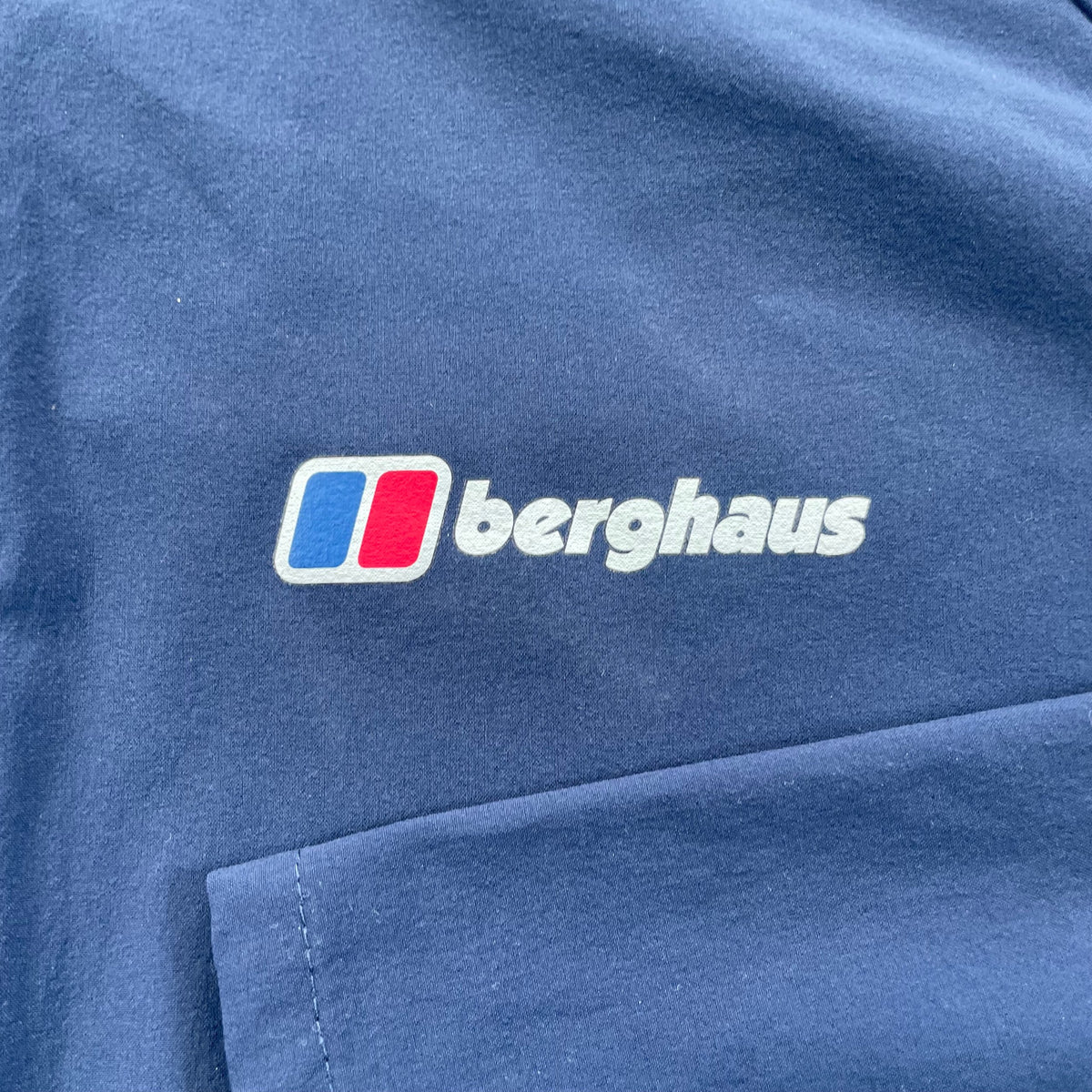 Berghaus Theran Windbreaker Bottoms Set "Baby Blue, Obsidian" (Mens Size Medium)