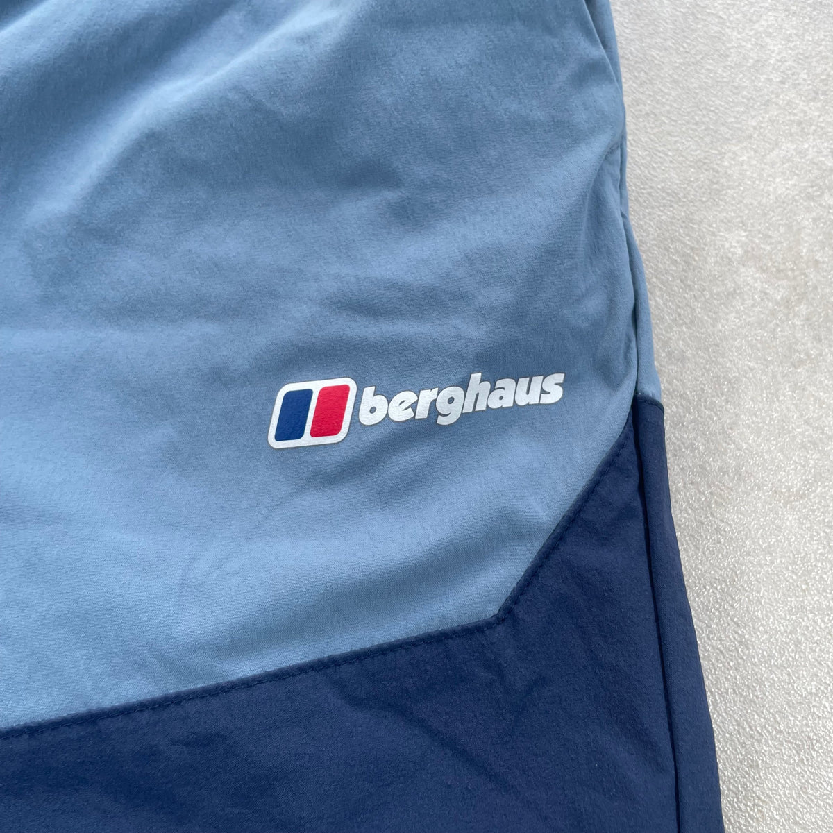 Berghaus Theran Windbreaker Bottoms Set "Baby Blue, Obsidian" (Mens Size Medium)