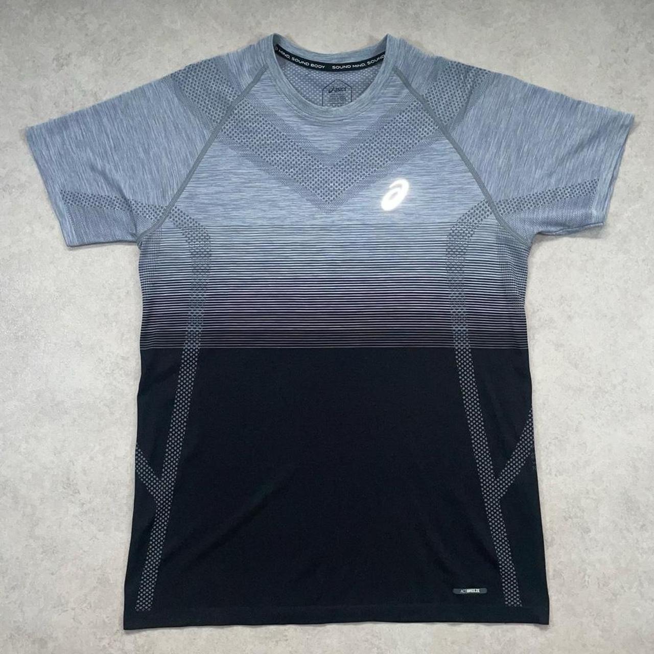 ASICS Seamless Top “Grey,Black” (L)