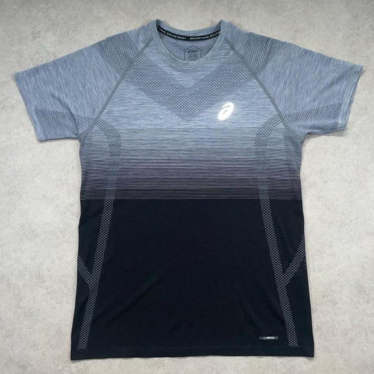 ASICS Seamless Top “Grey,Black” (L)