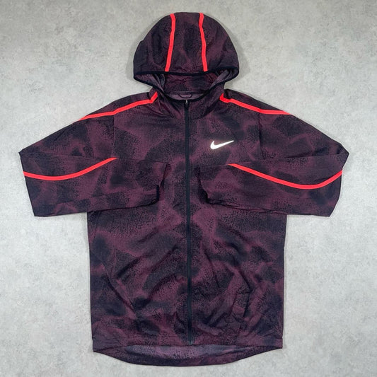 Nike impossibly light Snakeskin Windrunner “Crimson Bolt” (S)