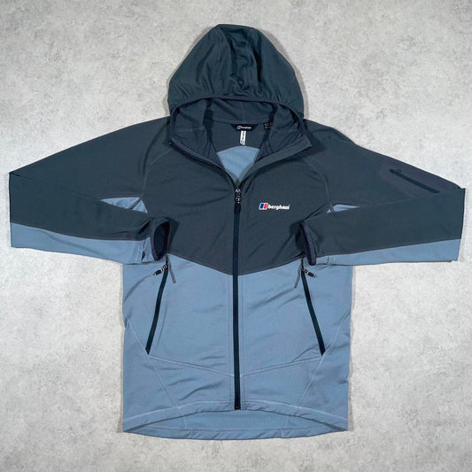 Berghaus Men's Pravitale Mountain Lightweight 2.0 Jacket “Grey/Dark Grey” (M)