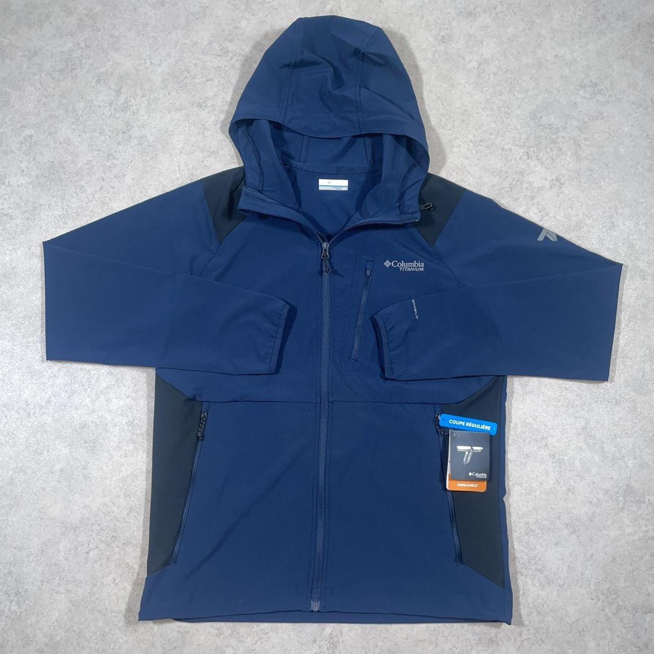 Columbia Triple Canyon Titanium Windbreaker “Navy,Black” (M)