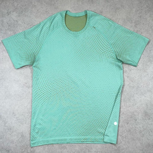 Lululemon metal vent tech top “Mint” (M)