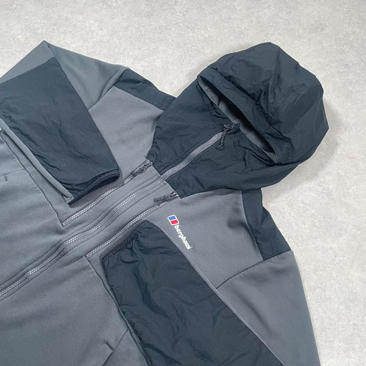Berghaus Men's Reacon Hooded Jacket “Grey/Black” (L)