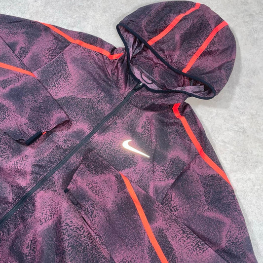 Nike impossibly light Snakeskin Windrunner “Crimson Bolt” (S)