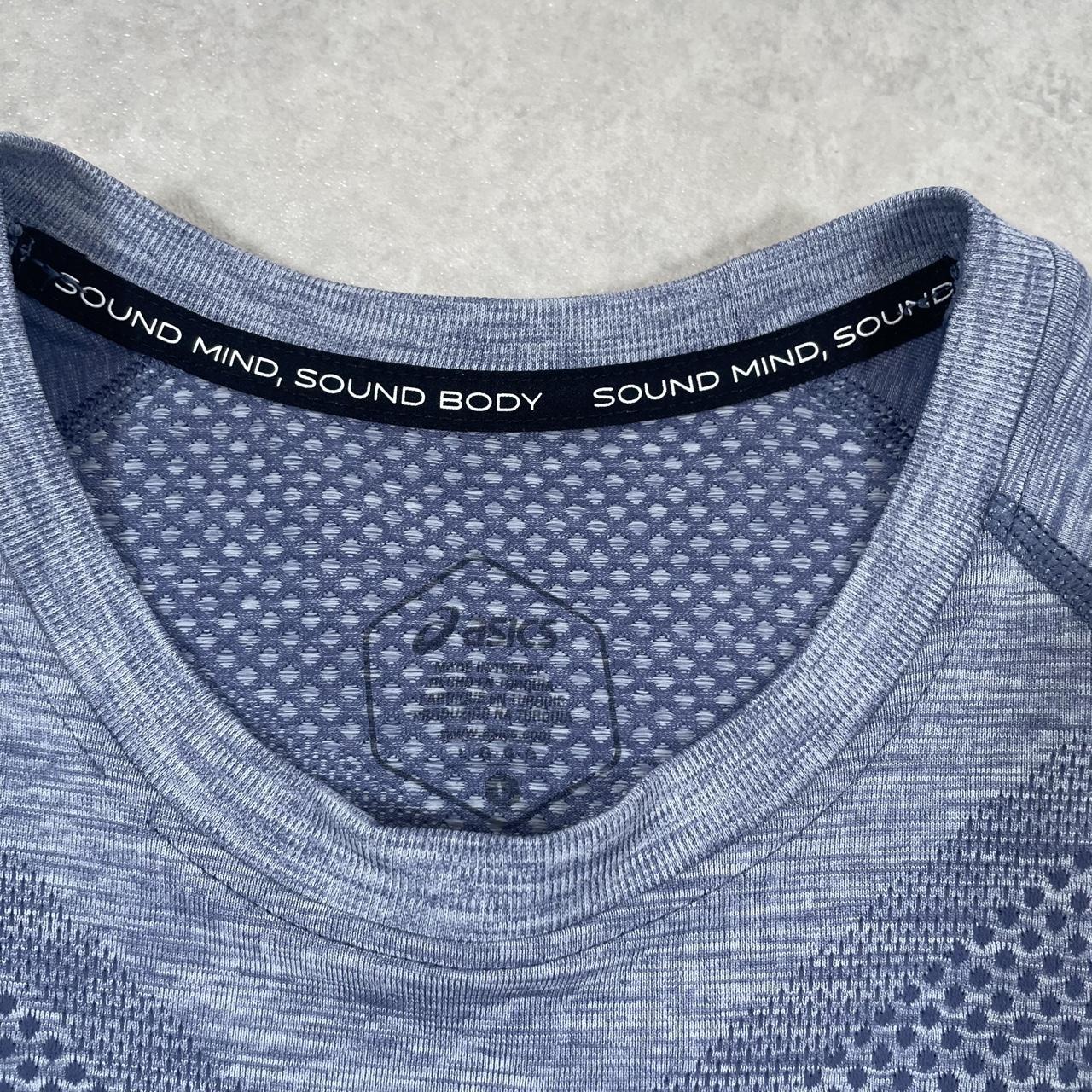 ASICS Seamless Top “Thunder blue” (L)