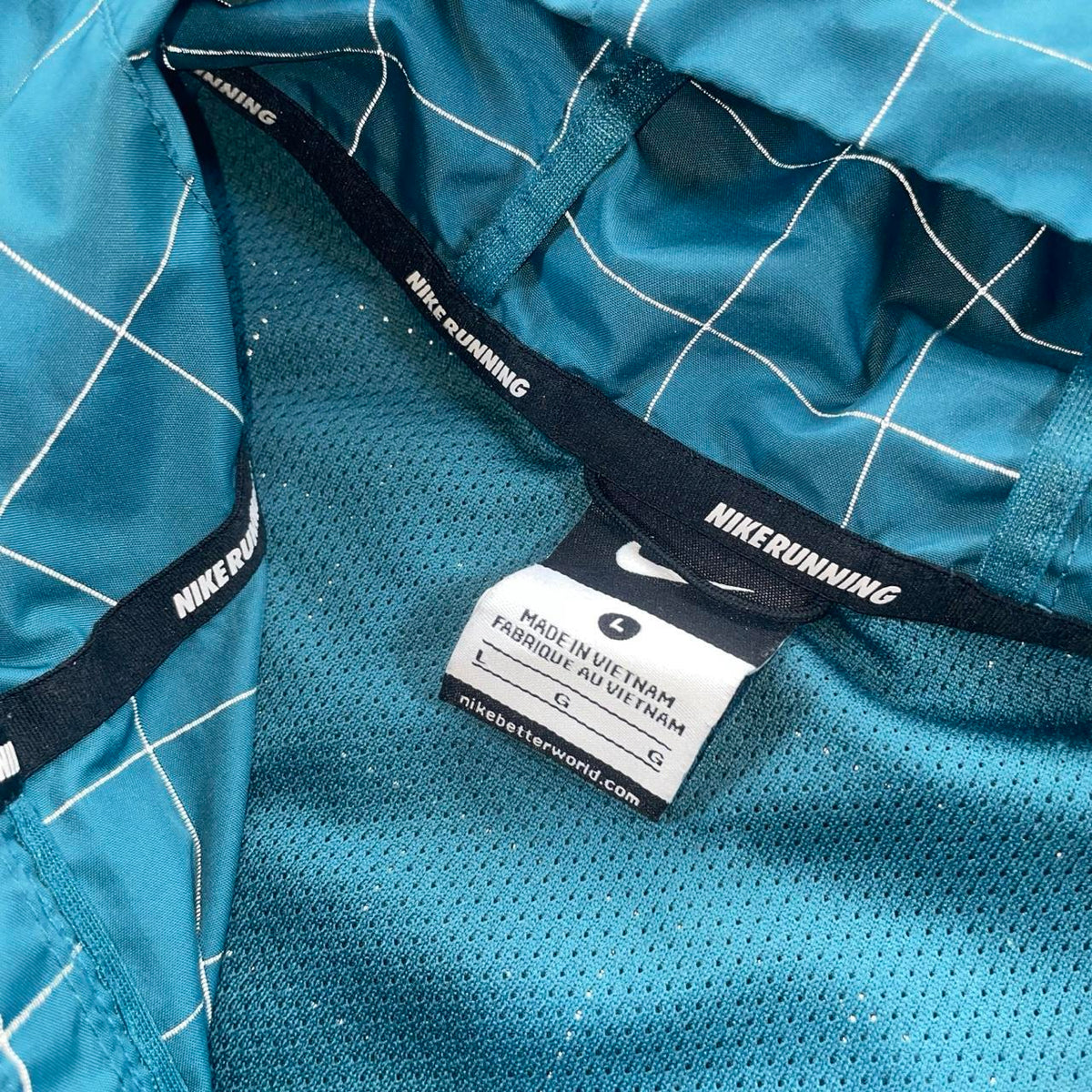 Nike Dave Grid Windrunner "Teal" (L)