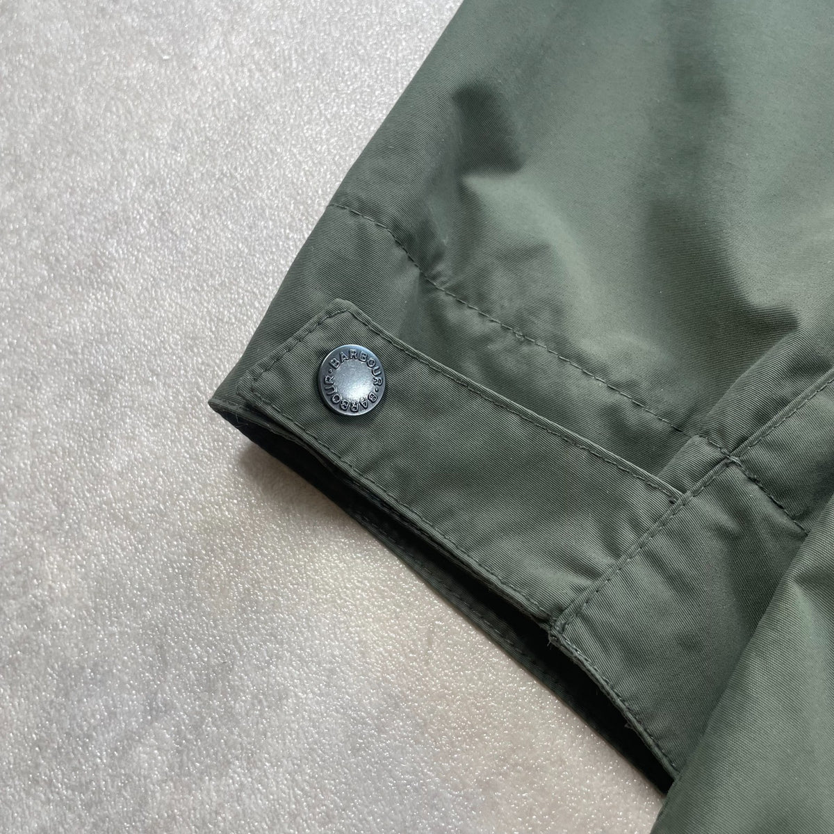 Barbour Shoreline Hooded Jacket "Olive Green" (Mens Size XL)